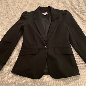 Elle Black Blazer Jacket